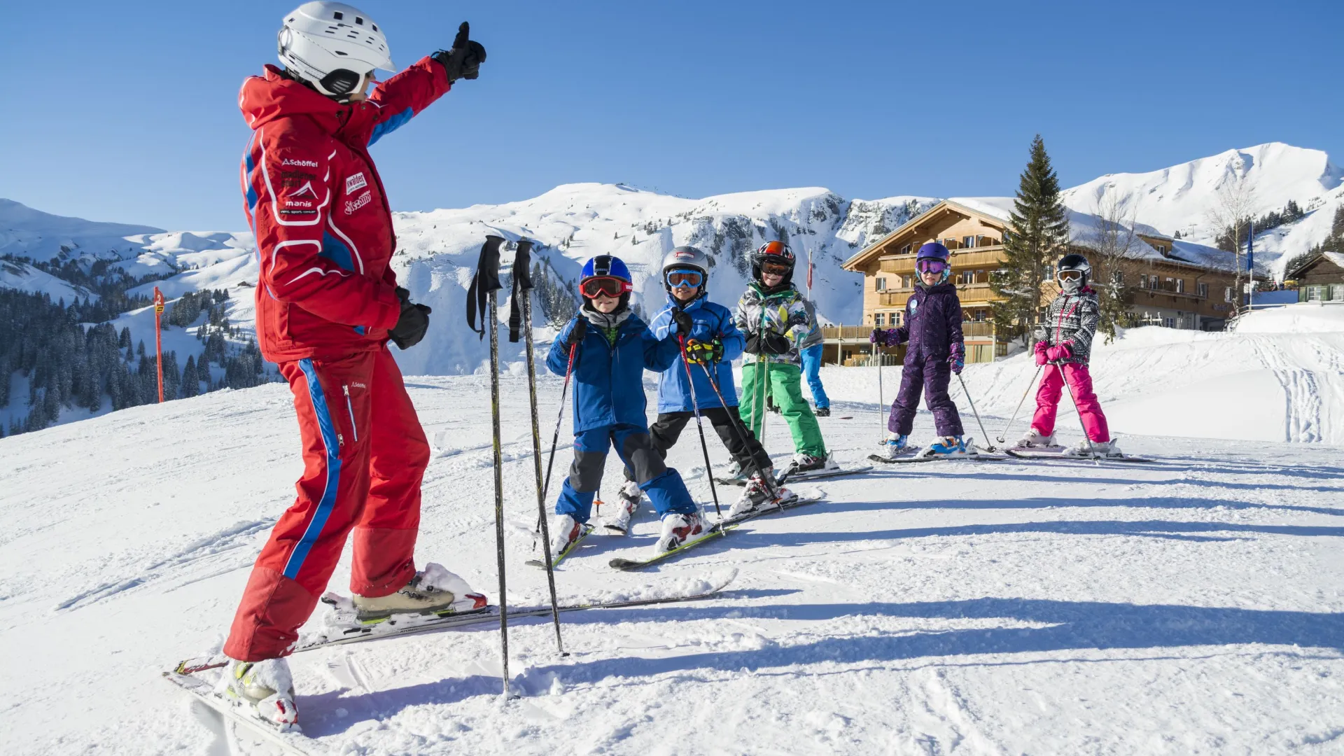 Skischule Damüls - Kinderskikurs 