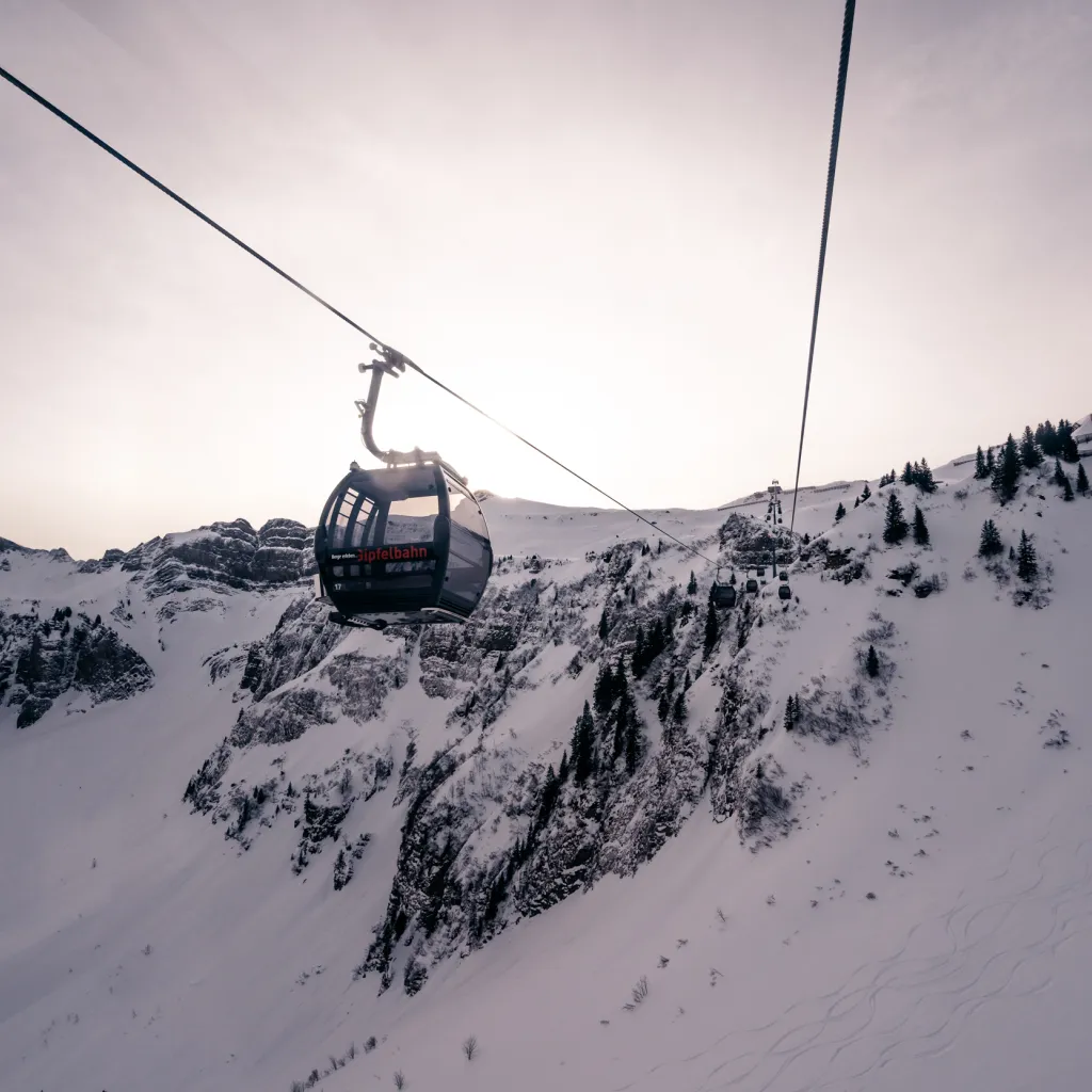 Gipfelbahn, Skigebiet Damüls-Mellau